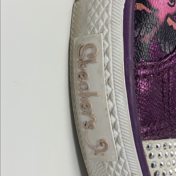Purple bling woman’s gym shoe; good condition - Picture 6 of 16
